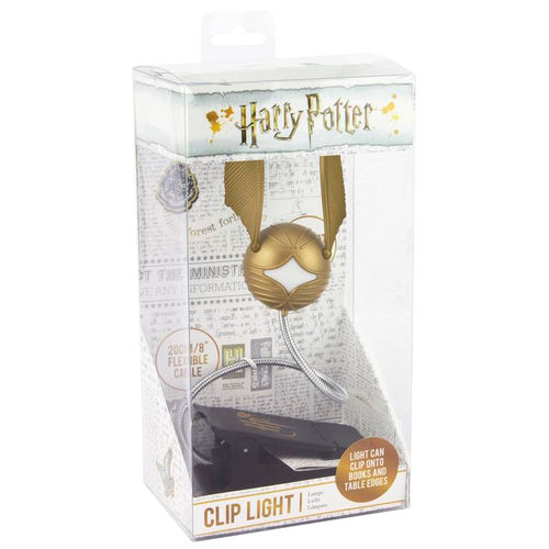 Lámpara flexo Snitch Dorada Harry Potter