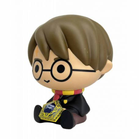 Figura Hucha Chibi Harry Potter y La Caja de Chocolate Rana