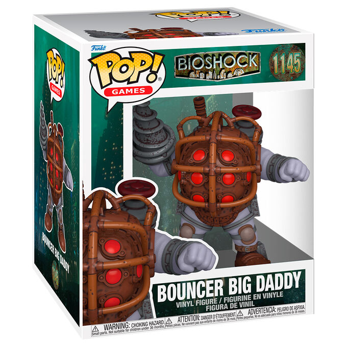 (PRE VENTA) Figura POP Super Bioshock Bouncer Big Daddy