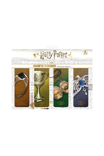 Harry Potter Set de 4 Marcapáginas Magnéticos B
