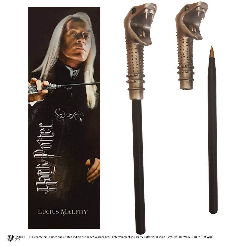 Harry Potter Set Punto de libro y Boligrafo Lucius Malfoy