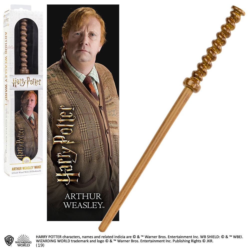 Harry Potter Varita Mágica PVC Arthur Weasley 30 cm