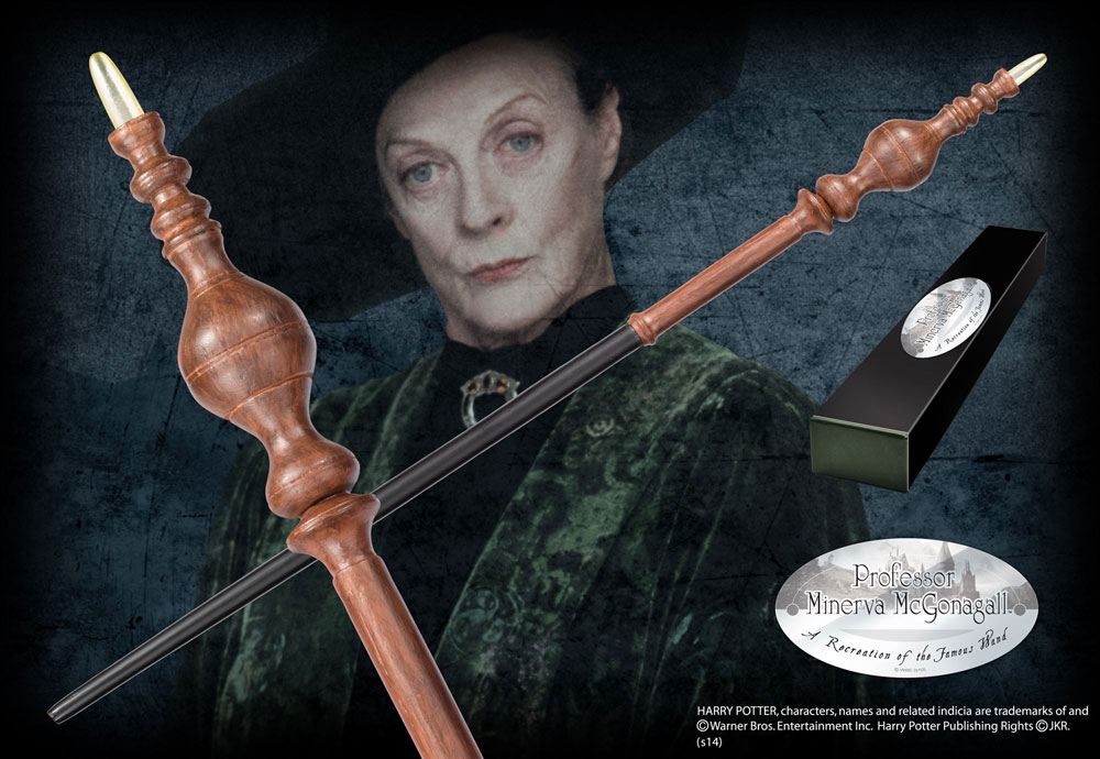Harry Potter Varita Mágica Profesor Minerva McGonagall (edición carácter)
