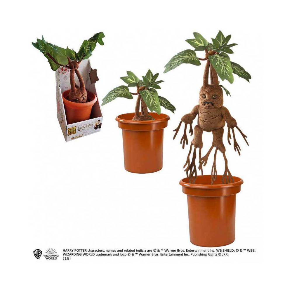 Peluche Electrónico Mandragora - Harry Potter 40 Cm