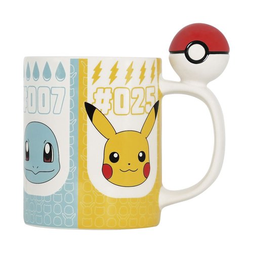 Taza Asa 3D Pokeball Pokemon
