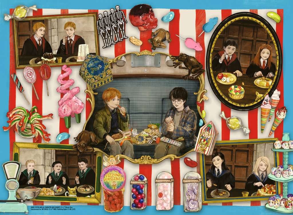 Harry Potter Puzzle para niños XXL Magical Sweets (200 piezas)