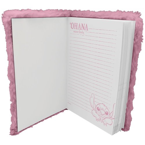 Libreta De Peluche Stitch
