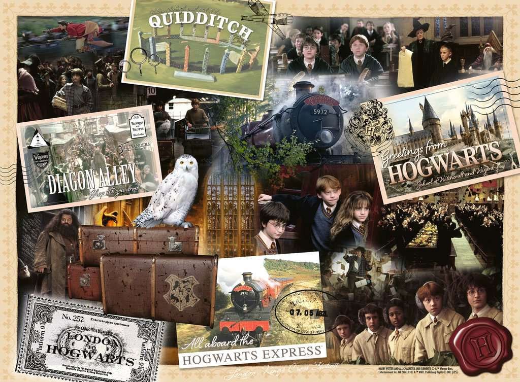 Harry Potter Puzzle para niños XXL Back at Hogwarts (300 piezas)
