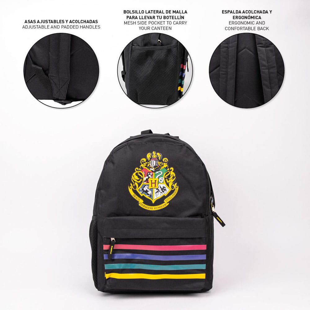 Harry Potter Mochila Hogwarts Black