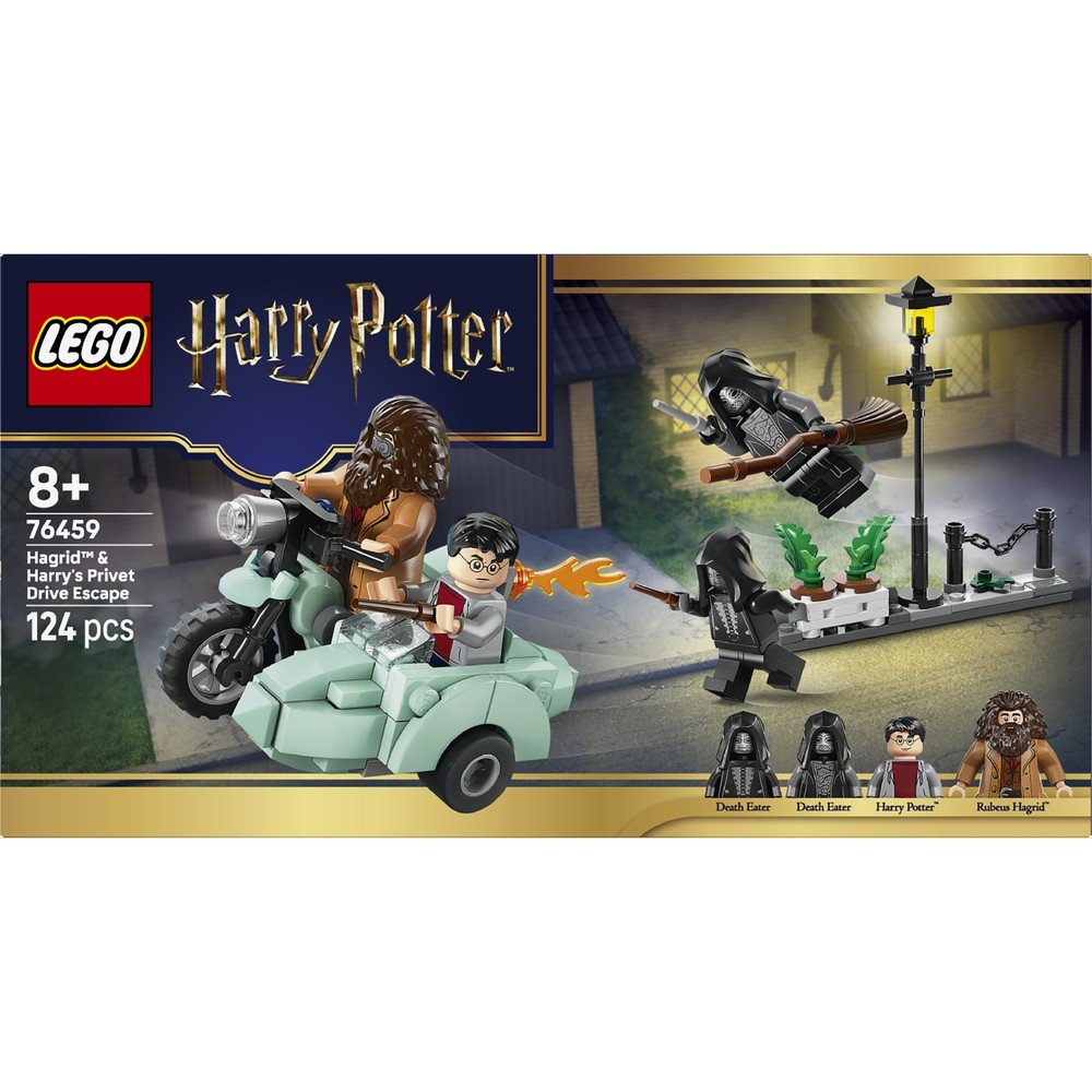 Lego Hagrid Y Harry Huida De Privet Drive