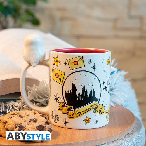 Taza 3D Harry Potter Hedwig & Privet Drive Caja 2Uds