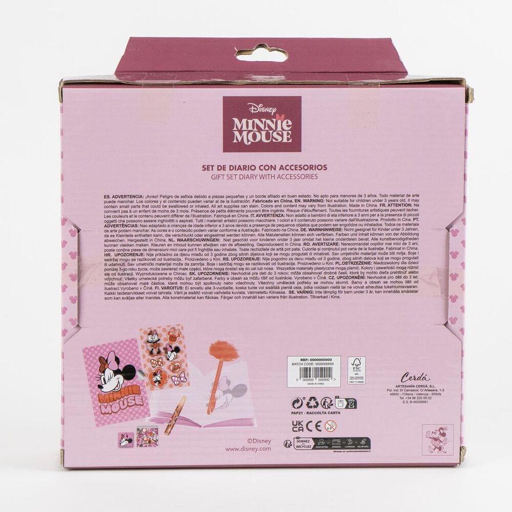 Set Diario Minnie Disney