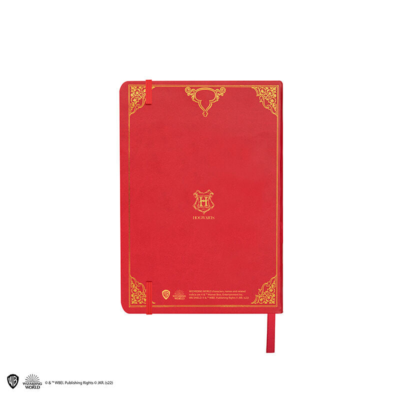Set Premium Notebook y Bolígrafo Gryffindor