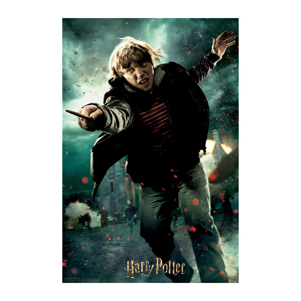 Puzzle lenticular Harry Potter Ron Weasley Batalla 300 piezas