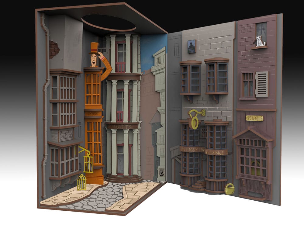 Harry Potter Maqueta Book Nook Tiny Adventures Callejón Diagon 23 cm