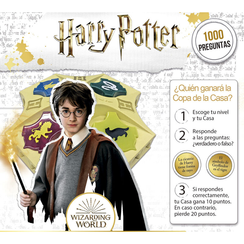 Juego mesa Quiz Harry Potter español