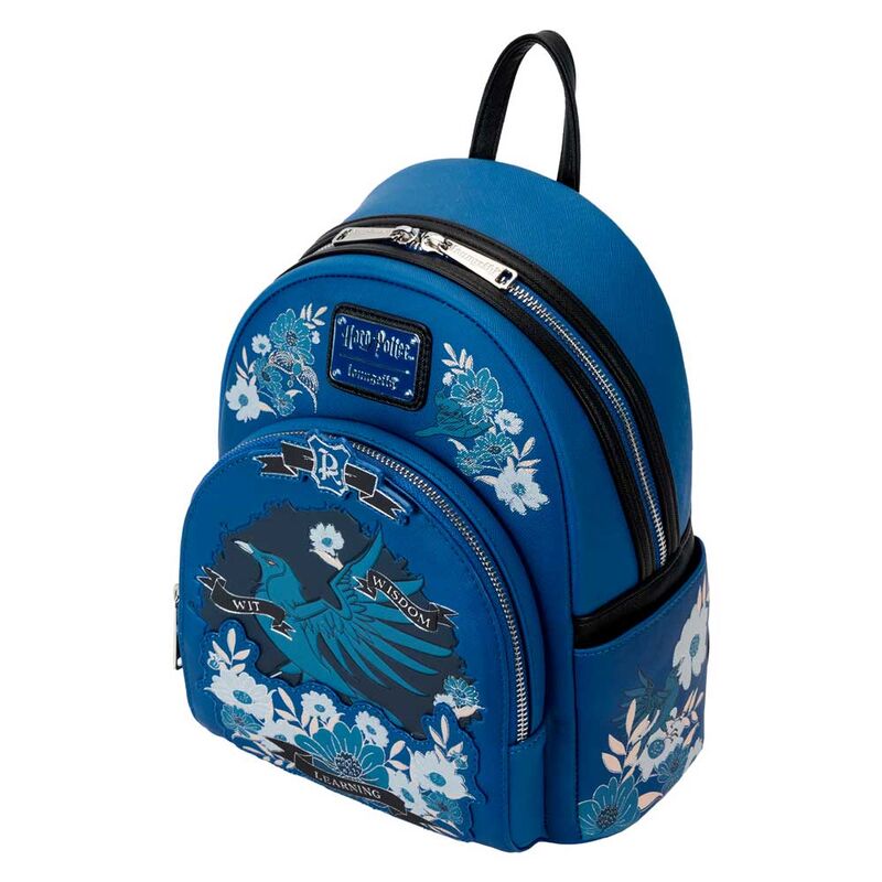 Mochila Ravenclaw House Floral Harry Potter Loungefly 26cm