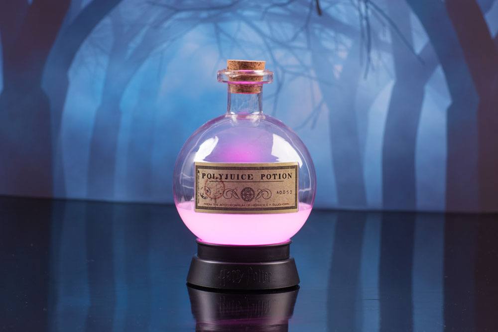 Harry Potter Lámpara Mood Light que cambia los colores Poción Multijugos 14 cm