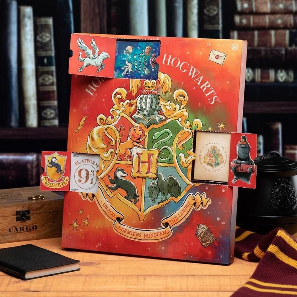 Calendario de Adviento, 24 Regalos Oficiales Harry Potter Hogwarts