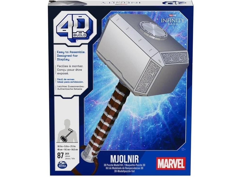 Puzzle 3D Martillo de Thor Marvel
