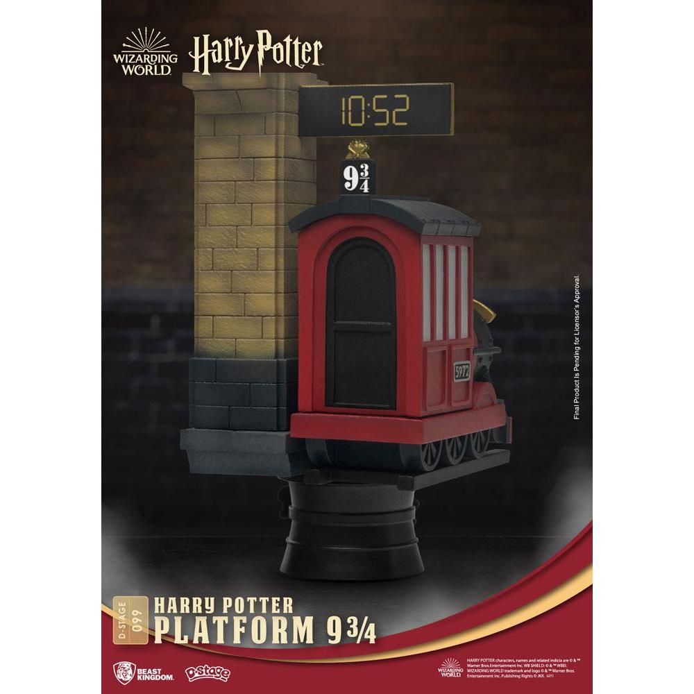 Harry Potter Diorama PVC D-Stage Platform 9 3/4 New Version 15 cm