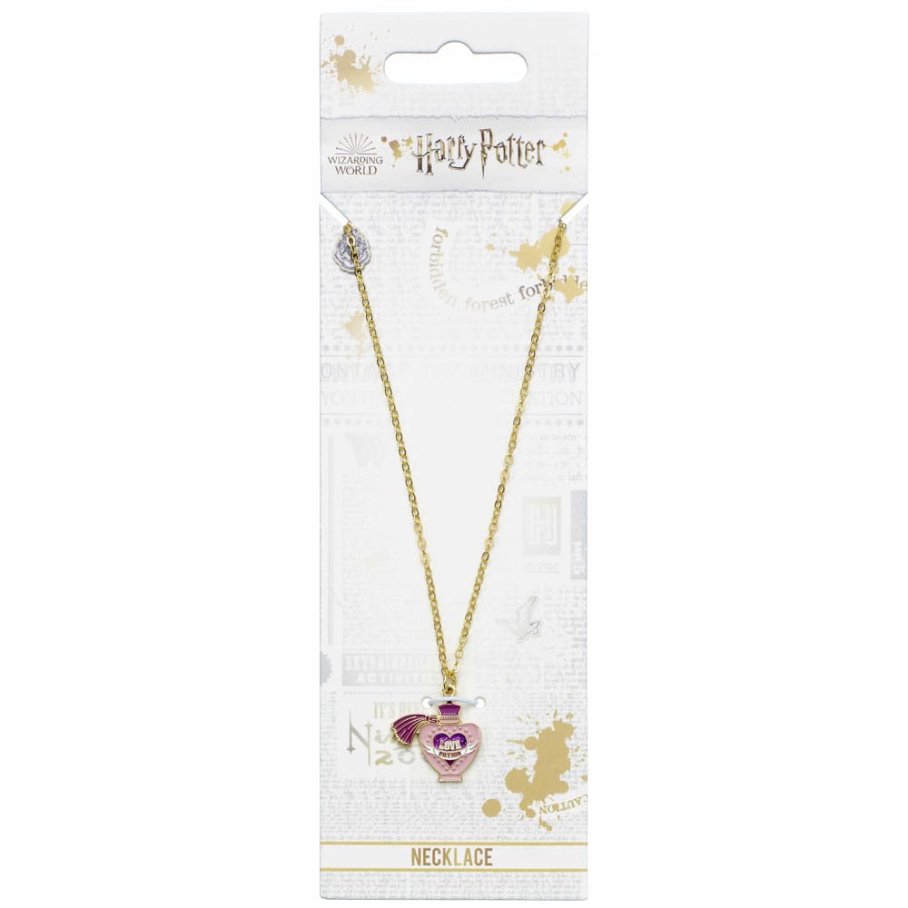 Harry Potter Collar con Colgante Love Potion (Plata de ley)