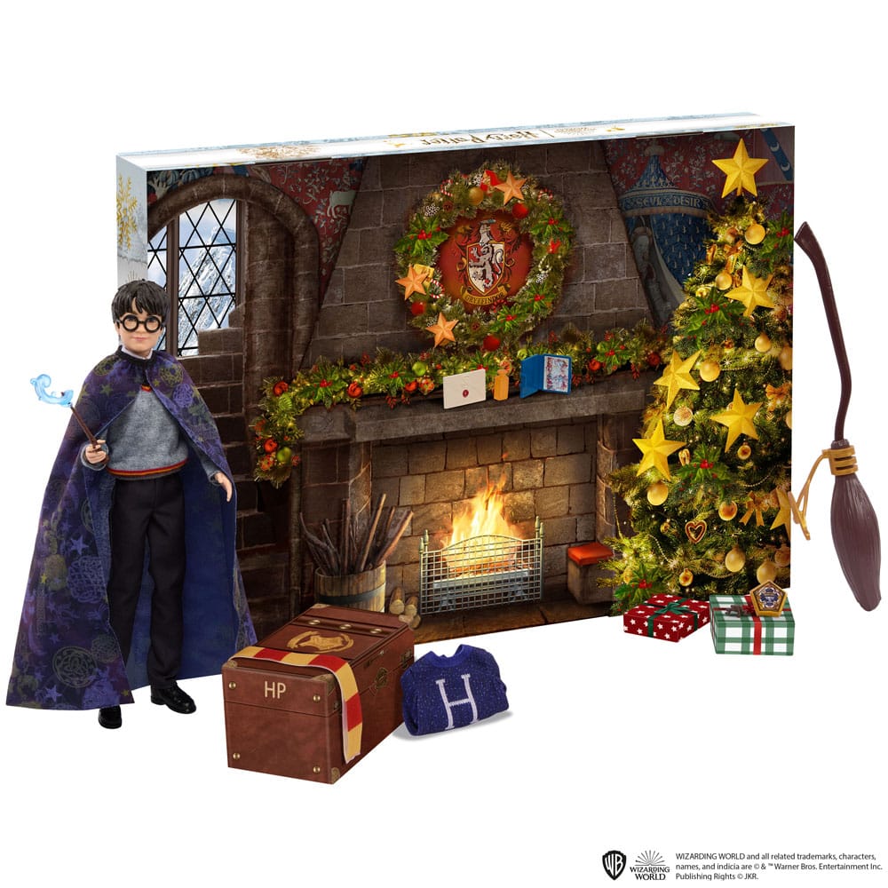 Harry Potter Muñeco y Calendario de adviento Gryffindor