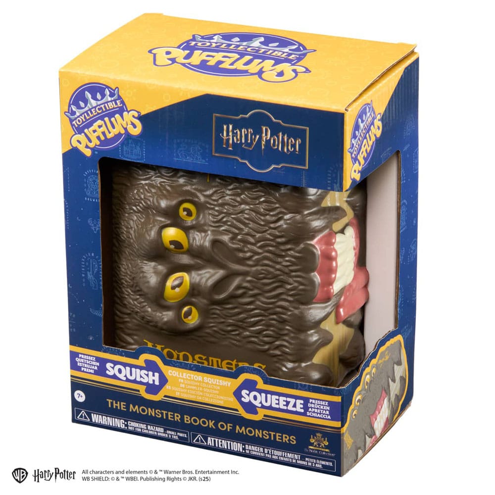 Harry Potter Figura Antiestrés Squishy Pufflums The Monster Book of Monsters 15 cm