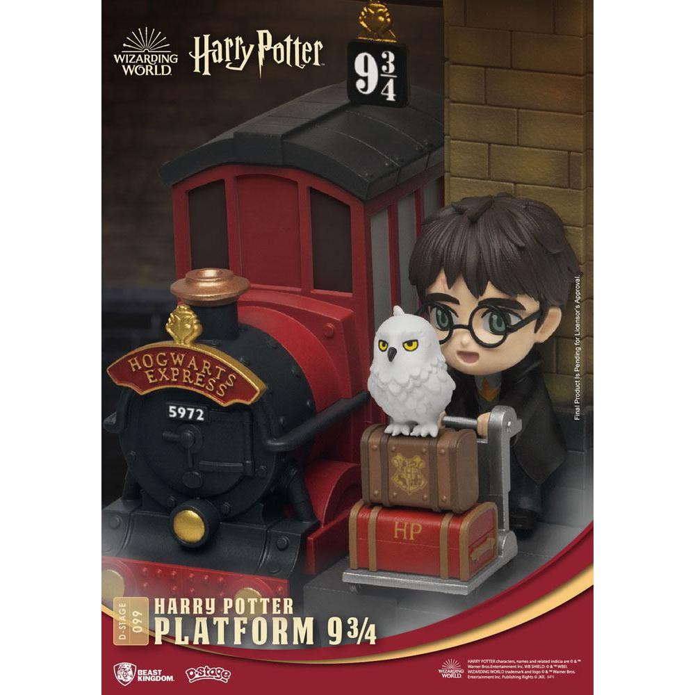 Harry Potter Diorama PVC D-Stage Platform 9 3/4 New Version 15 cm