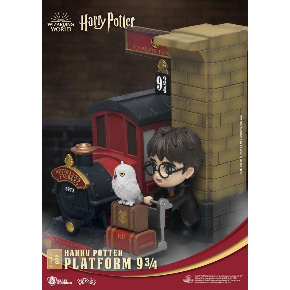 Harry Potter Diorama PVC D-Stage Platform 9 3/4 New Version 15 cm