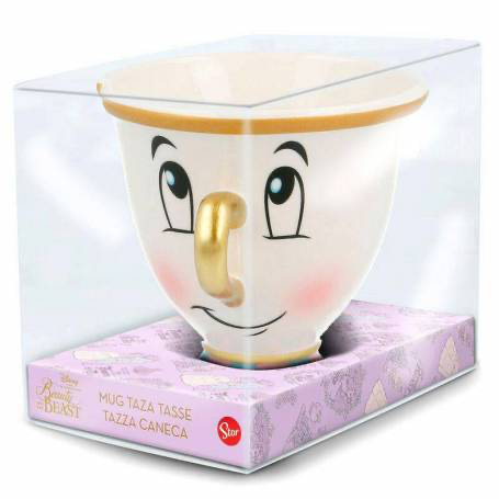 Disney - Taza - 3D 190 Ml Chip La Bella Y La Bestia