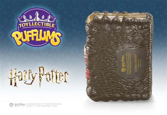 Harry Potter Figura Antiestrés Squishy Pufflums The Monster Book of Monsters 15 cm