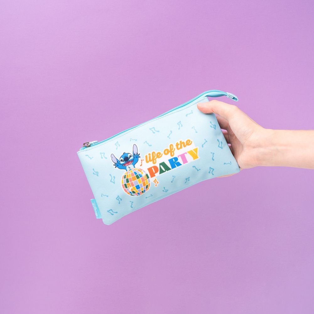 Portatodo Triple Disney Stitch Waves