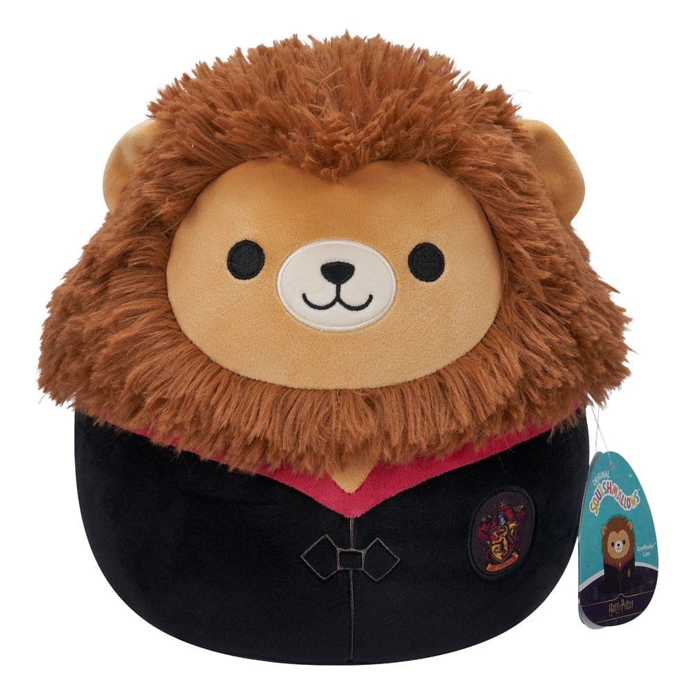 Peluche Squishmallows de Harry Potter, uniforme escolar León de Gryffindor, 25 cm