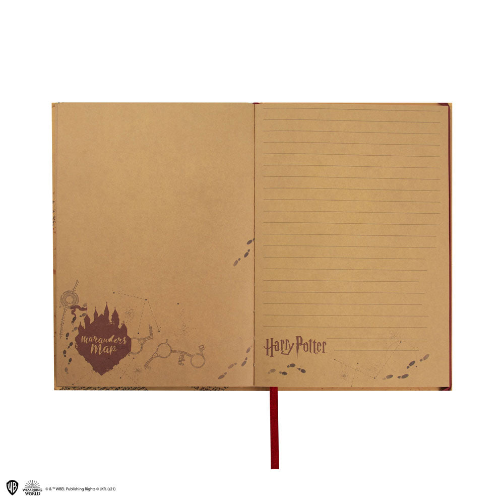 Harry Potter Libreta A5 Mapa del Merodeador