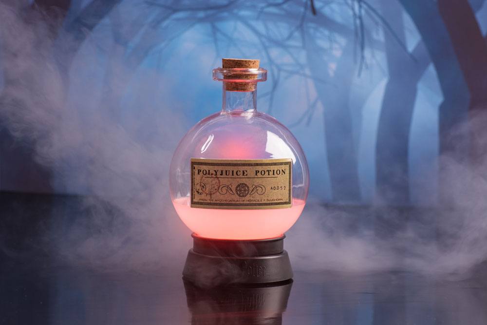 Harry Potter Lámpara Mood Light que cambia los colores Poción Multijugos 14 cm