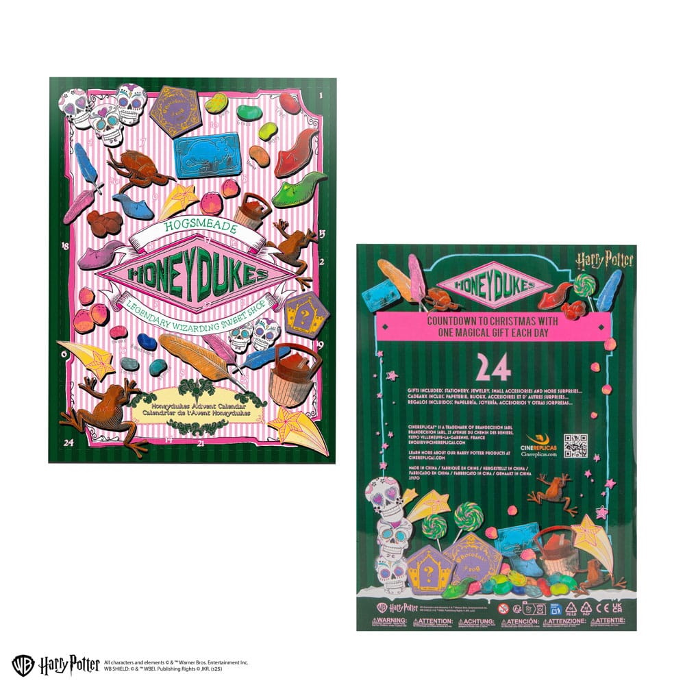 Harry Potter Calendario de adviento Honeydukes 2025
