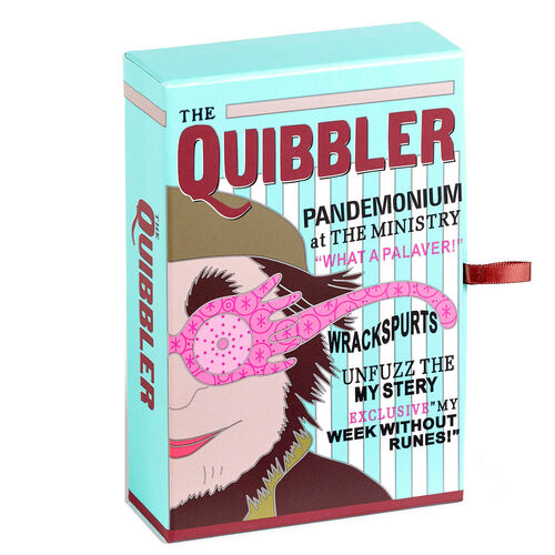 Set Colgante + pendientes Luna Lovegoods Quibbler Harry Potter