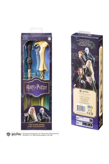 Harry Potter Paquete doble de varitas de juego de rol The Elder & Lord Voldemort 30 cm