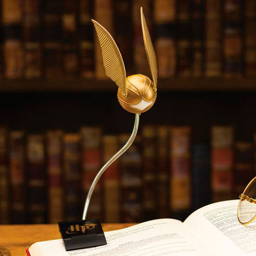 Lámpara flexo Snitch Dorada Harry Potter