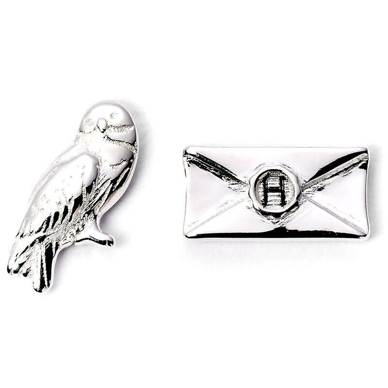 Pendientes Hedwig and Letter Harry Potter