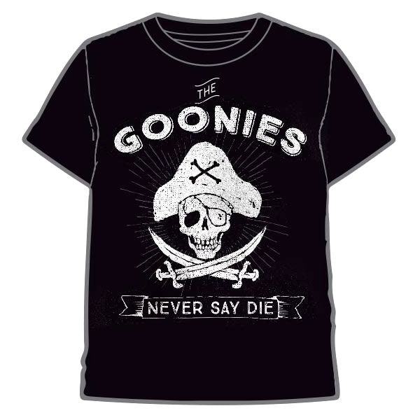 Camiseta Never Say Die The Goonies adulto Talla L