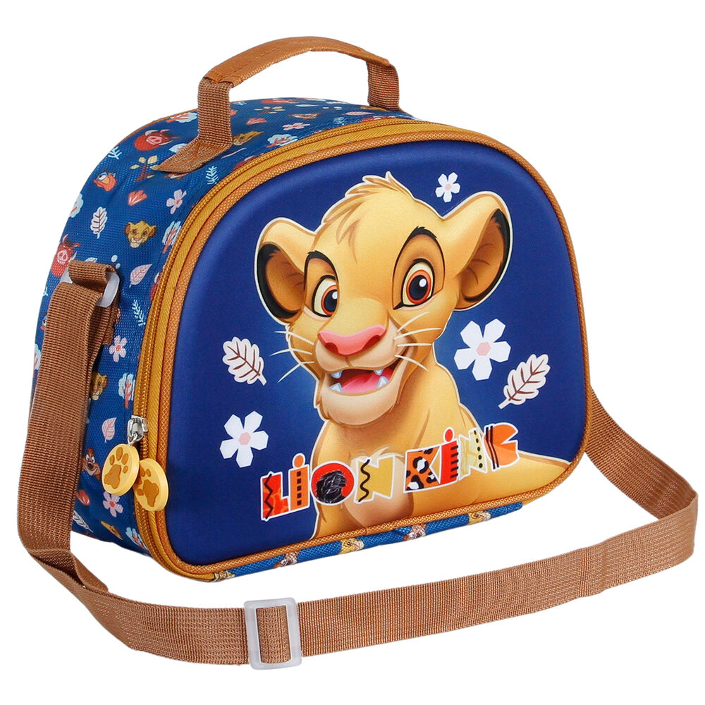 Bolsa portameriendas 3D Little Face El Rey Leon Disney