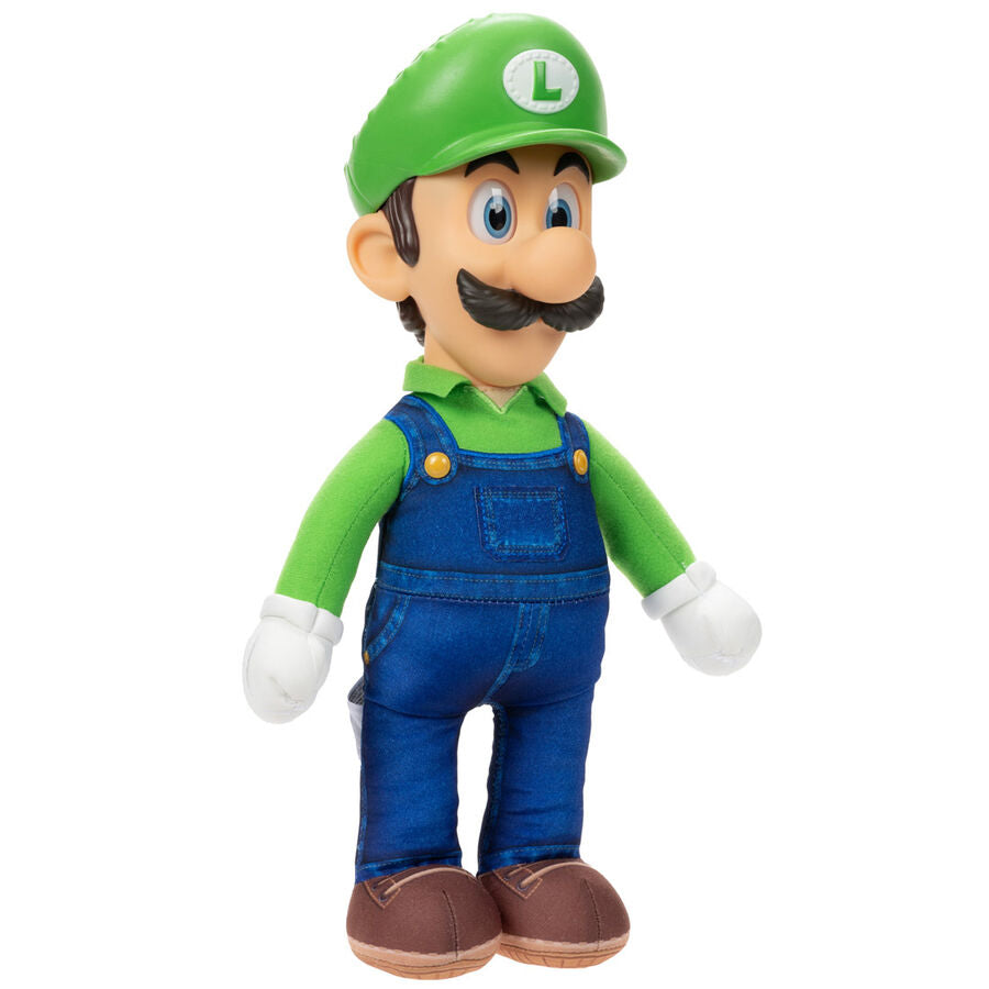 Peluche Luigi Super Mario Bros 30cm