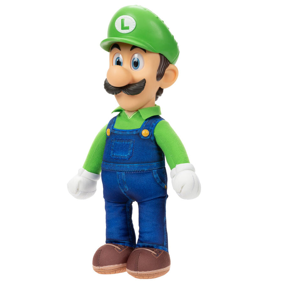 Peluche Luigi Super Mario Bros 30cm