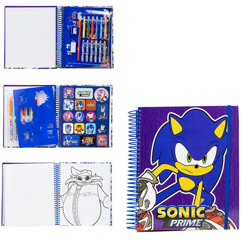 Album actividades Sonic Prime