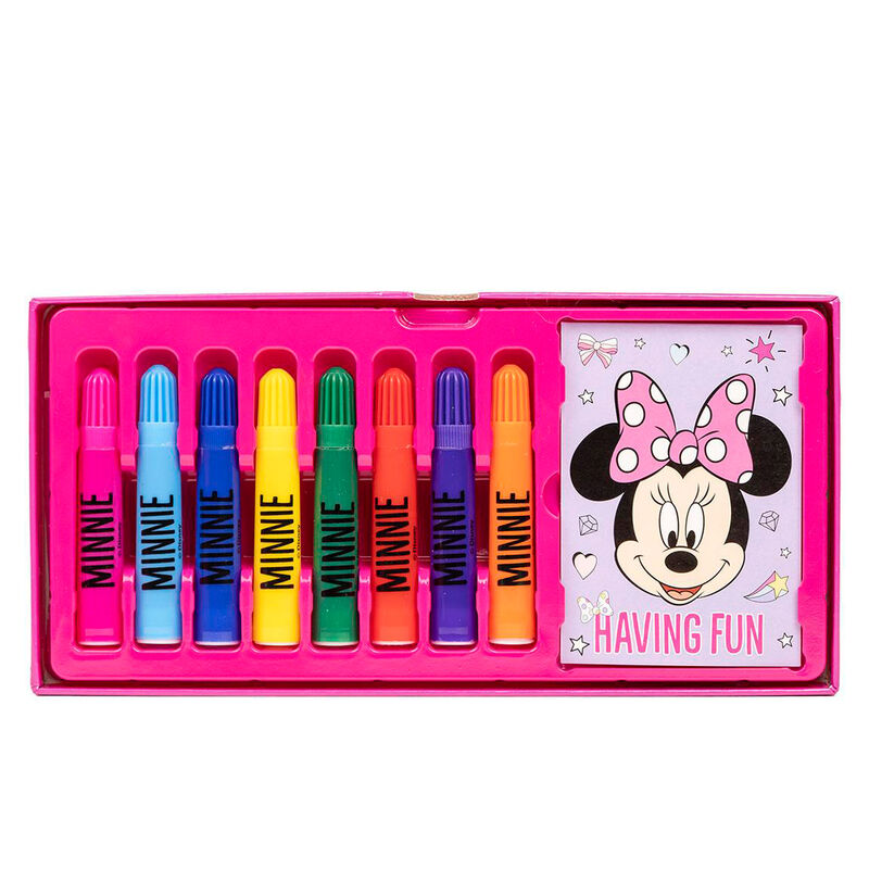 Maletin papeleria coloreable Minnie Disney
