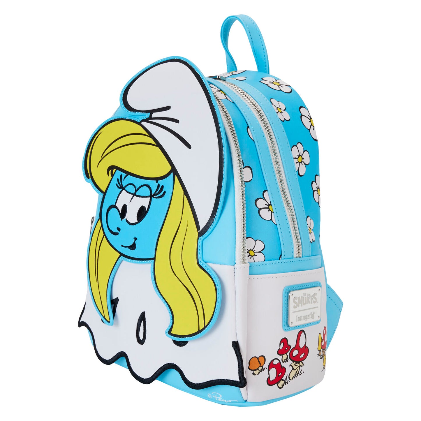 Mochila Pitufina Los Pitufos Loungefly 26cm