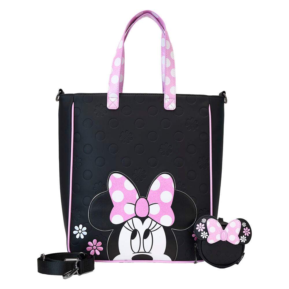 Bolso + monedero Floral Rock the Dots Minnie Disney Loungefly