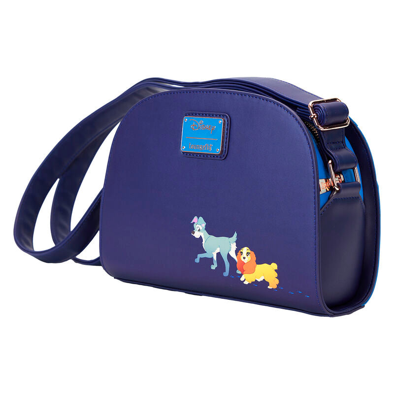 Bolso bandolera 70th Anniversary La Dama y el Vagabundo Disney Loungefly